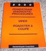 2000 Dodge Viper Roadster & Coupe Powertrain Diagnostic Procedures