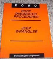 2000 Jeep Wrangler Body Diagnostic Procedures Manual