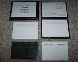 2000 Jaguar XJR Owner's Operator Manual User Guide Set