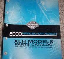 2000 Harley-Davidson XLH Models Parts Catalog Manual