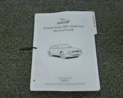 2001 Jaguar XJ8 Electrical Wiring Circuit Diagrams Manual