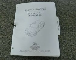 2001 Jaguar S-Type Electrical Wiring Circuit Diagrams Manual
