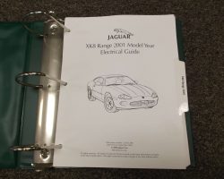 2001 Jaguar XK8 & XKR Electrical Wiring Circuit Diagrams Manual