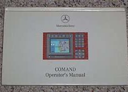 2001 Mercedes Benz S400, S500, S600 & S55 S-Class Navigation System Owner's Operator Manual User Guide