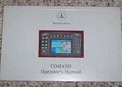 2001 Mercedes Benz C240 & C320 C-Class Navigation System Owner's Operator Manual User Guide