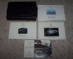 2001 Mercedes Benz CLK-Class CLK320 & CLK430 Cabriolet Convertible Owner's Operator Manual User Guide Set