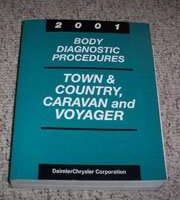 2001 Chrysler Town & Country Body Diagnostic Procedures Manual