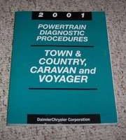 2001 Chrysler Town & Country Powertrain Diagnostic Procedures Manual