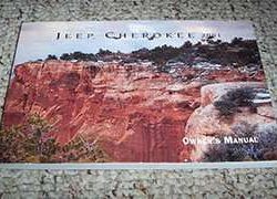 2001 Jeep Cherokee Owner's Operator Manual User Guide