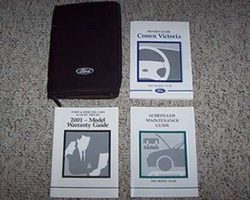 2001 Ford Crown Victoria Owner's Manual Set