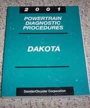 2001 Dodge Dakota Powertrain Diagnostic Procedures