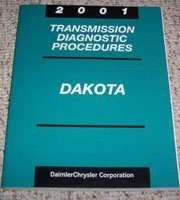 2001 Dodge Dakota Transmission Diagnostic Procedures