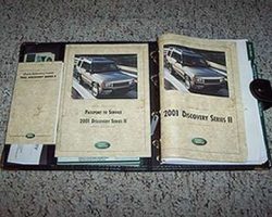 2001 Land Rover Discovery II Owner's Operator Manual User Guide Set