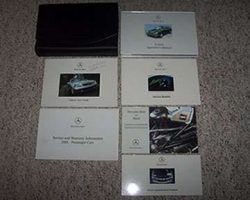 2001 Mercedes Benz E320 Wagon E-Class Owner's Operator Manual User Guide Set