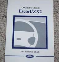 2001 Ford Escort & ZX2 Owner's Manual