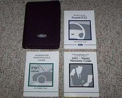 2001 Ford Escort & ZX2 Owner's Manual Set