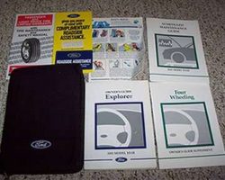 2001 Ford Explorer Owner's Manual Set