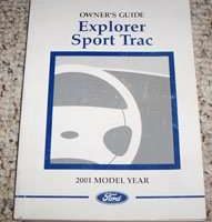 2001 Ford Explorer Sport Trac Owner's Manual