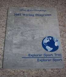 2001 Ford Explorer Sport & Explorer Sport Trac Wiring Diagrams Manual