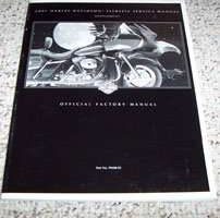 2001 Harley Davidson Screamin Eagle Road Glide FLTRSEI2 Service Manual Supplement