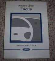 2001 Ford Focus Owner's Manual