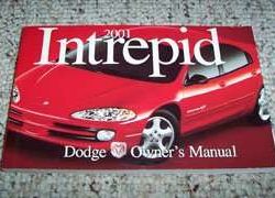 2001 Dodge Intrepid Owner's Operator Manual User Guide