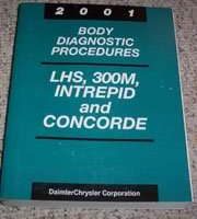 2001 Chrysler Concorde, LHS & 300M Body Diagnostic Procedures Manual