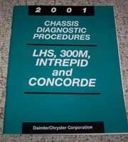 2001 Chrysler Concorde, LHS & 300M Chassis Diagnostic Procedures Manual