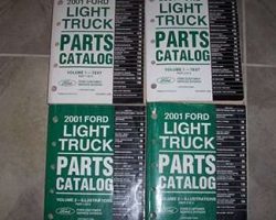 2001 Ford Escape Parts Catalog Text & Illustrations