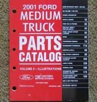 2001 Ford Medium Duty Truck Parts Catalog Illustrations