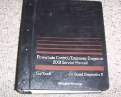 2001 Lincoln Town Car OBD II Powertrain Control & Emissions Diagnosis Shop Service Repair Manual