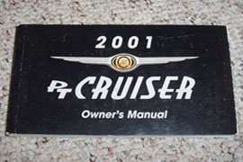 2001 Chrysler PT Cruiser Owner's Operator Manual User Guide