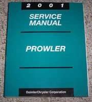 2001 Chrysler Prowler Owner's Operator Manual User Guide