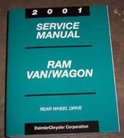 2001 Dodge Ram Van & Wagon Shop Service Repair Manual
