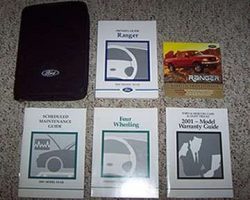 2001 Ford Ranger Owner's Manual Set
