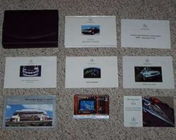 2001 Mercedes Benz S400, S500, S600 & S55 S-Class Owner's Operator Manual User Guide Set