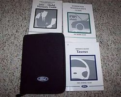 2001 Ford Taurus Owner's Manual Set