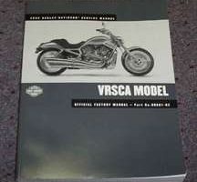 2002 Harley-Davidson VRSCA V-Rod Model Shop Service Repair Manual