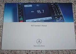 2002 Mercedes Benz ML320, ML430 & ML55 M-Class Navigation System Owner's Operator Manual User Guide