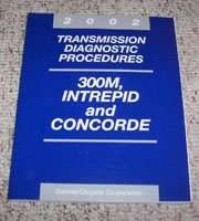 2002 Chrysler Concorde & 300M Transmission Diagnostic Procedures Manual