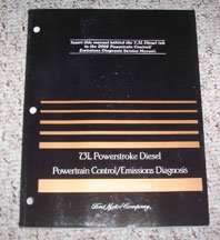 2002 Ford Excursion 7.3L Powertroke Diesel Powertrain Control & Emissions Diagnosis Service Manual