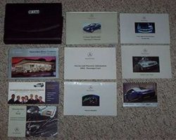 2002 Mercedes Benz C230 Sportcoupe C-Class Owner's Operator Manual User Guide Set