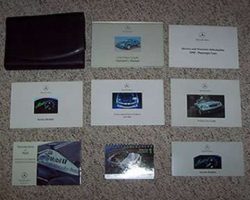 2002 Mercedes Benz CLK320, CLK430 & CLK55 CLK-Class Owner's Operator Manual User Guide Set
