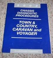2002 Chrysler Town & Country Chassis Diagnostic Procedures Manual