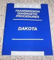 2002 Dodge Dakota Transmission Diagnostic Procedures