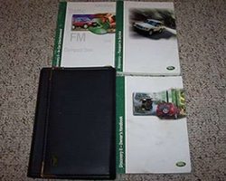 2002 Land Rover Discovery II Owner's Operator Manual User Guide Set