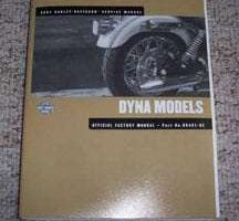 2002 Harley-Davidson FXDWG3 Dyna Models Service Manual
