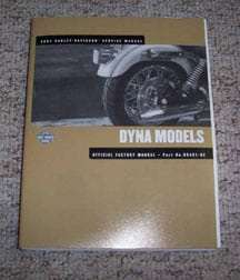2002 Harley-Davidson Dyna Models Shop Service Repair Manual