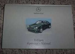 2002 Mercedes Benz E320, E430 & E55 AMG E-Class Owner's Operator Manual User Guide