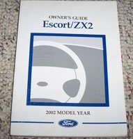 2002 Ford Escort & ZX2 Owner's Manual